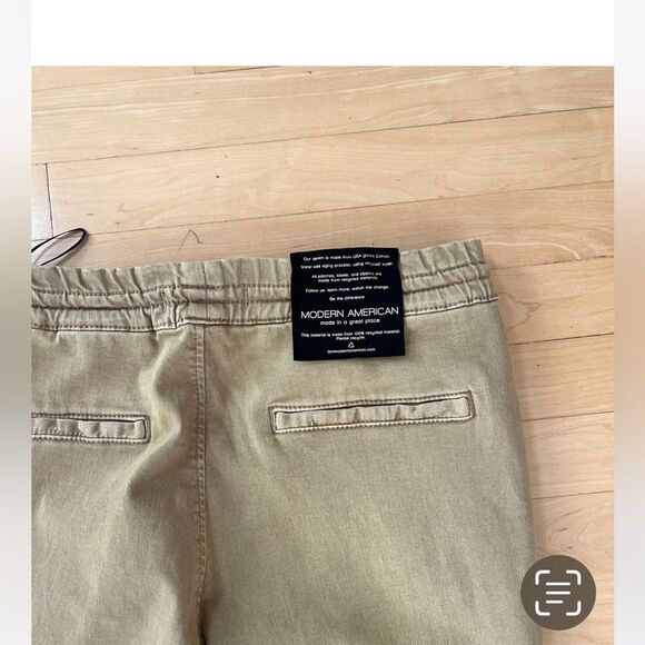 Modern American Lockdown Cargo Jean in Woody Tan Brown S NWOT - Picture 11 of 16